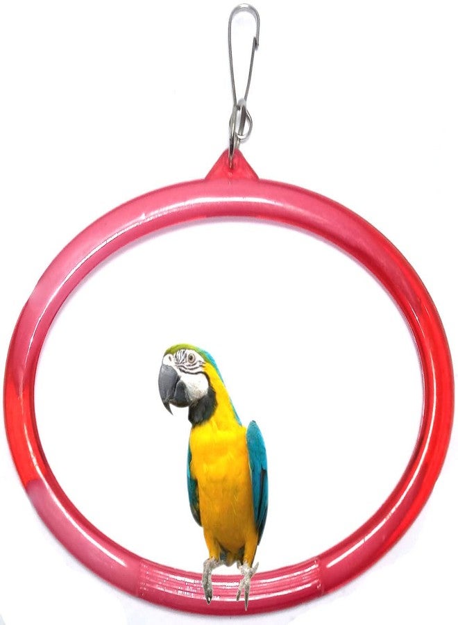 One Top New Classic Colorful Swing Bird Toy, Chew Toy for Birds Plastic Chew Toy for Bird( Pack of 1) Training Aid for Bird - Image 1